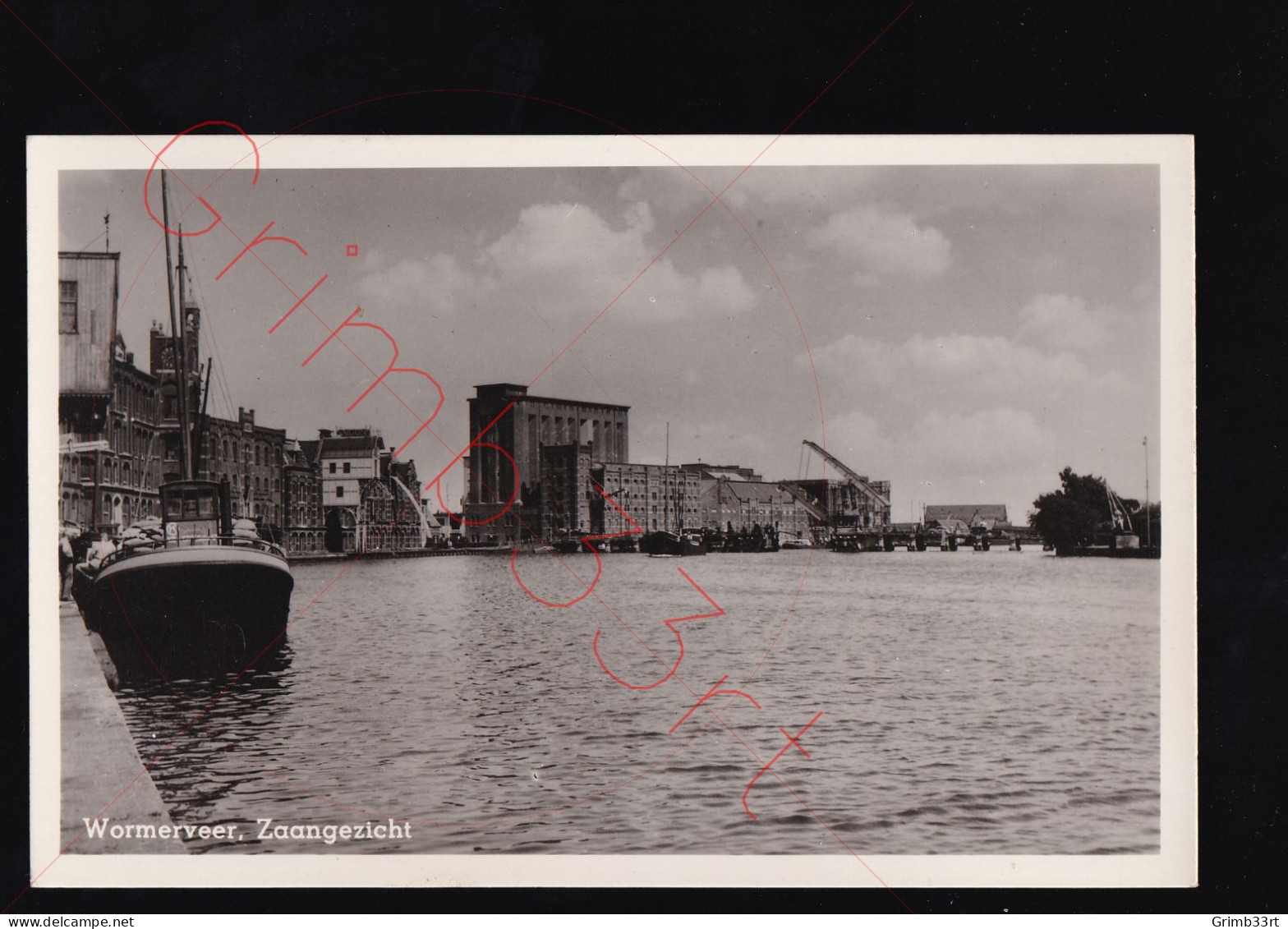 Wormerveer - Zaangezicht - fotokaart