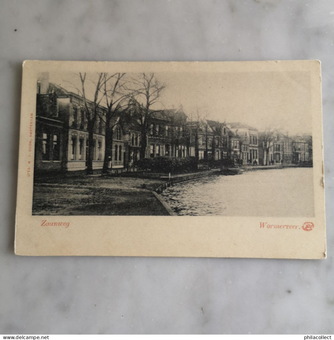 Wormerveer // Zaanweg ca 1900