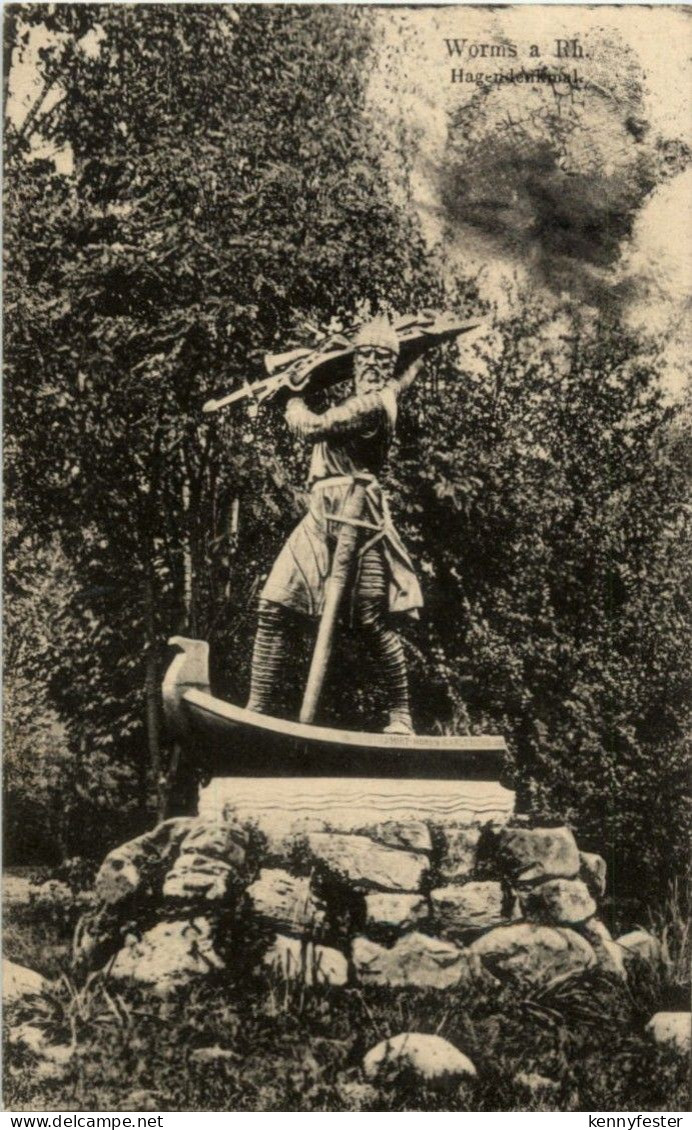 Worms - Hagendenkmal