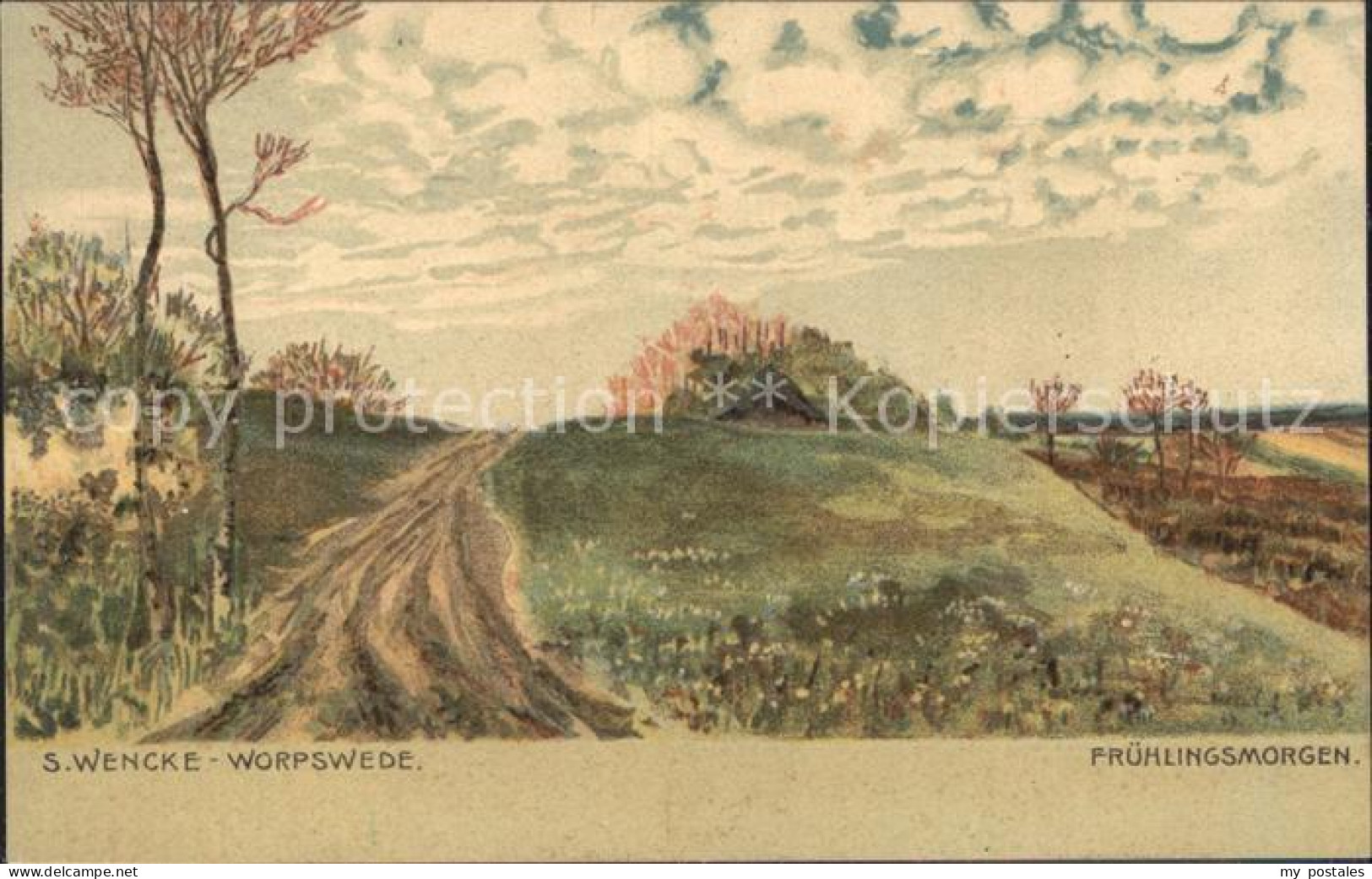 Worpswede Fruehlingsmorgen