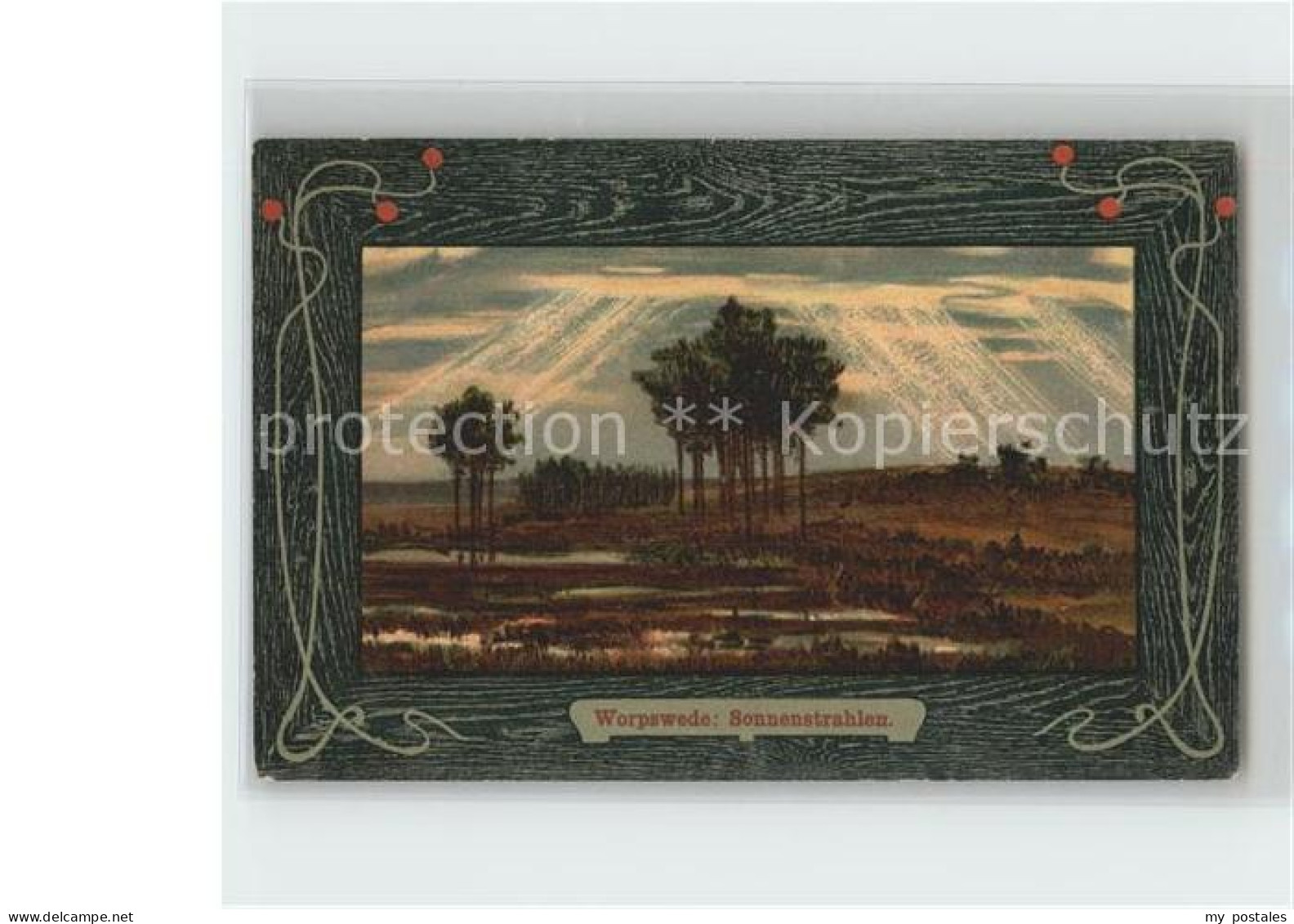 Worpswede Sonnenstrahlen