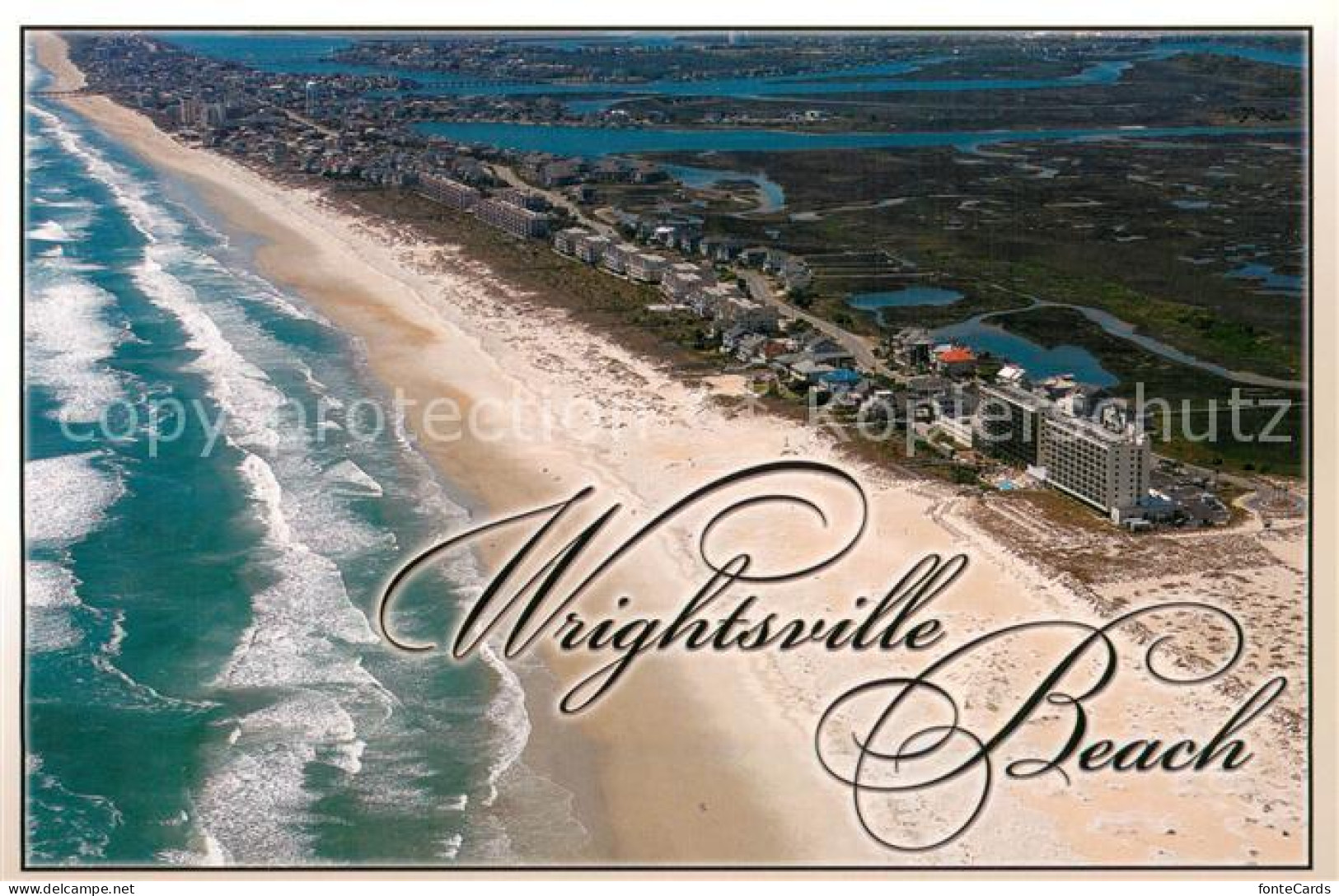 Wrightsville Beach North Carolina Aerial view