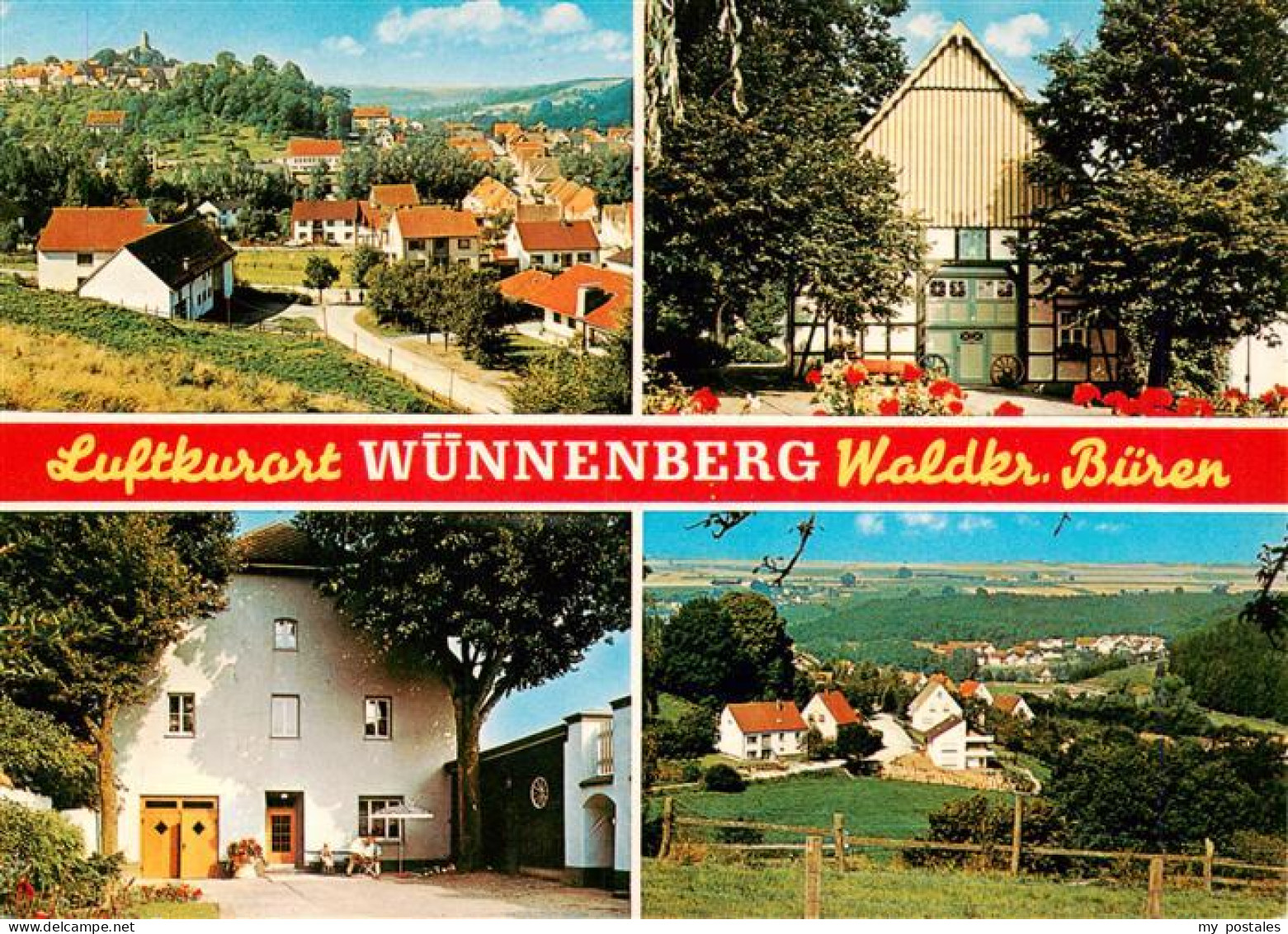 Wuennenberg Teilansichten Panorama