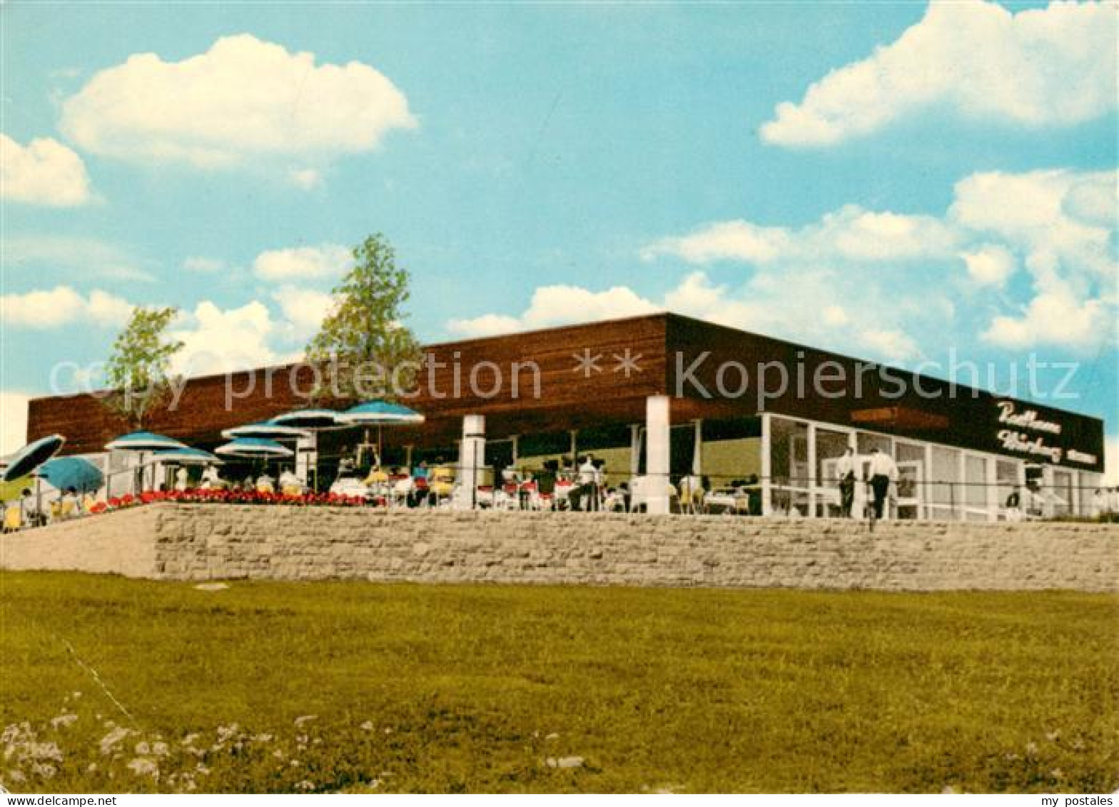 Wuerzburg Autobahn Rasthaus Wuerzburg Sued