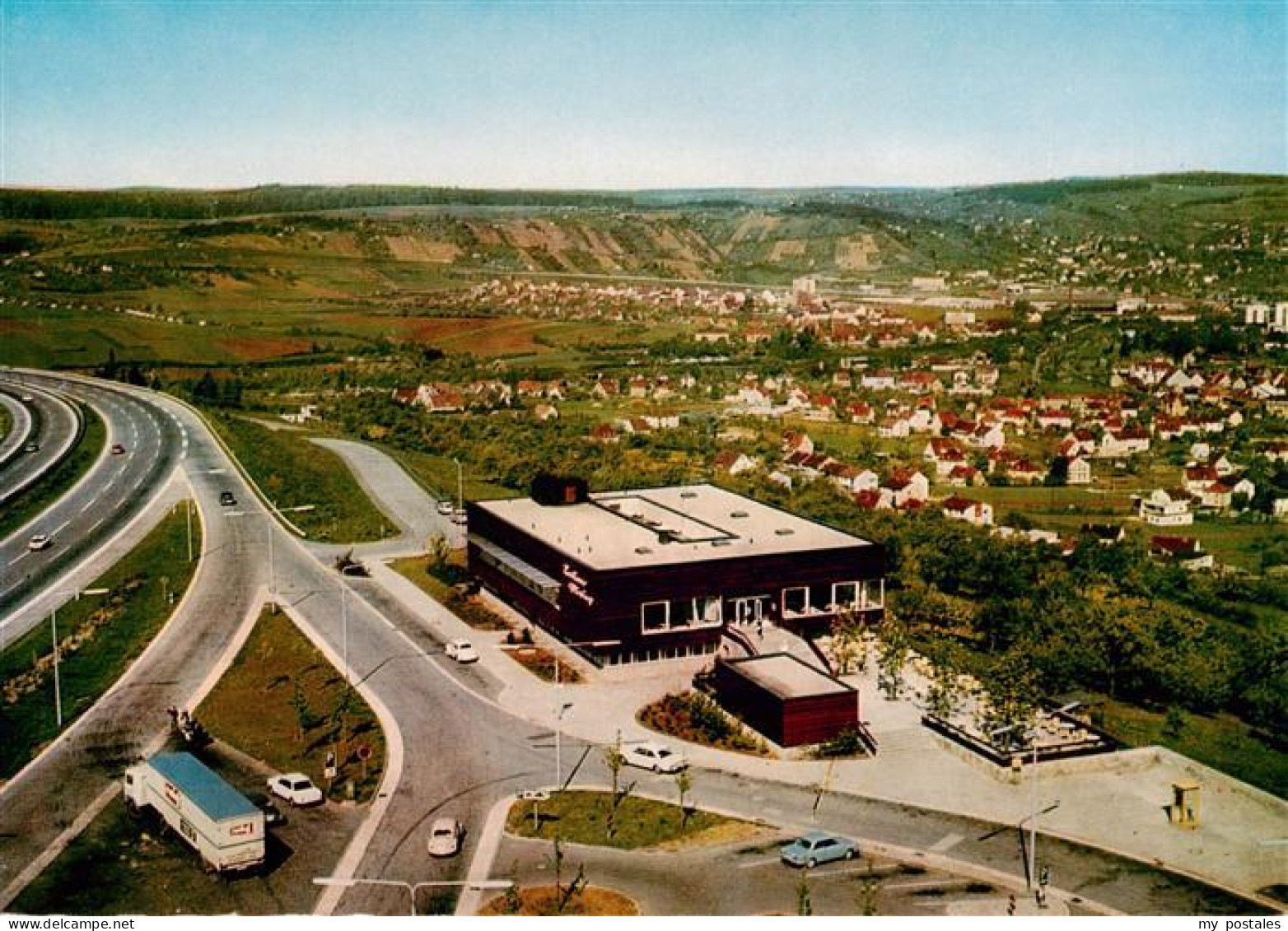 Wuerzburg Bayern BAB Rasthaus Wuerzburg Nord Fliegeraufnahme