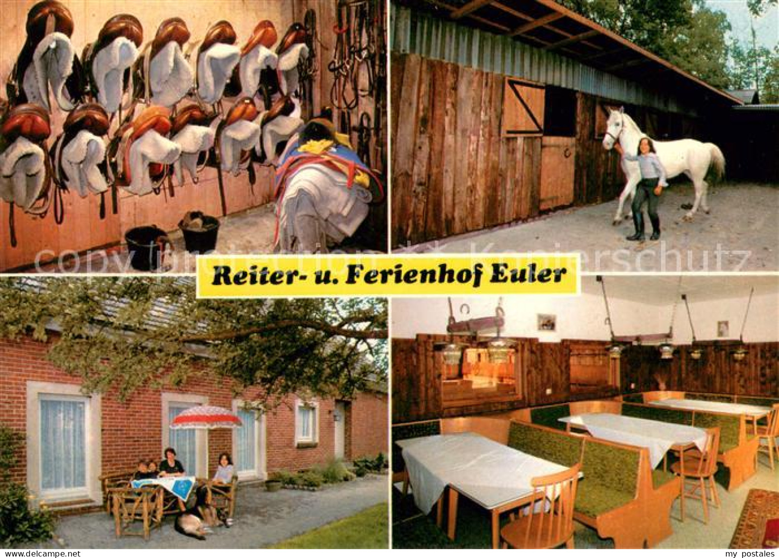 Wulfenau Reiter- und Ferienhof Pension Euler Stallgebaeude Sattelkammer