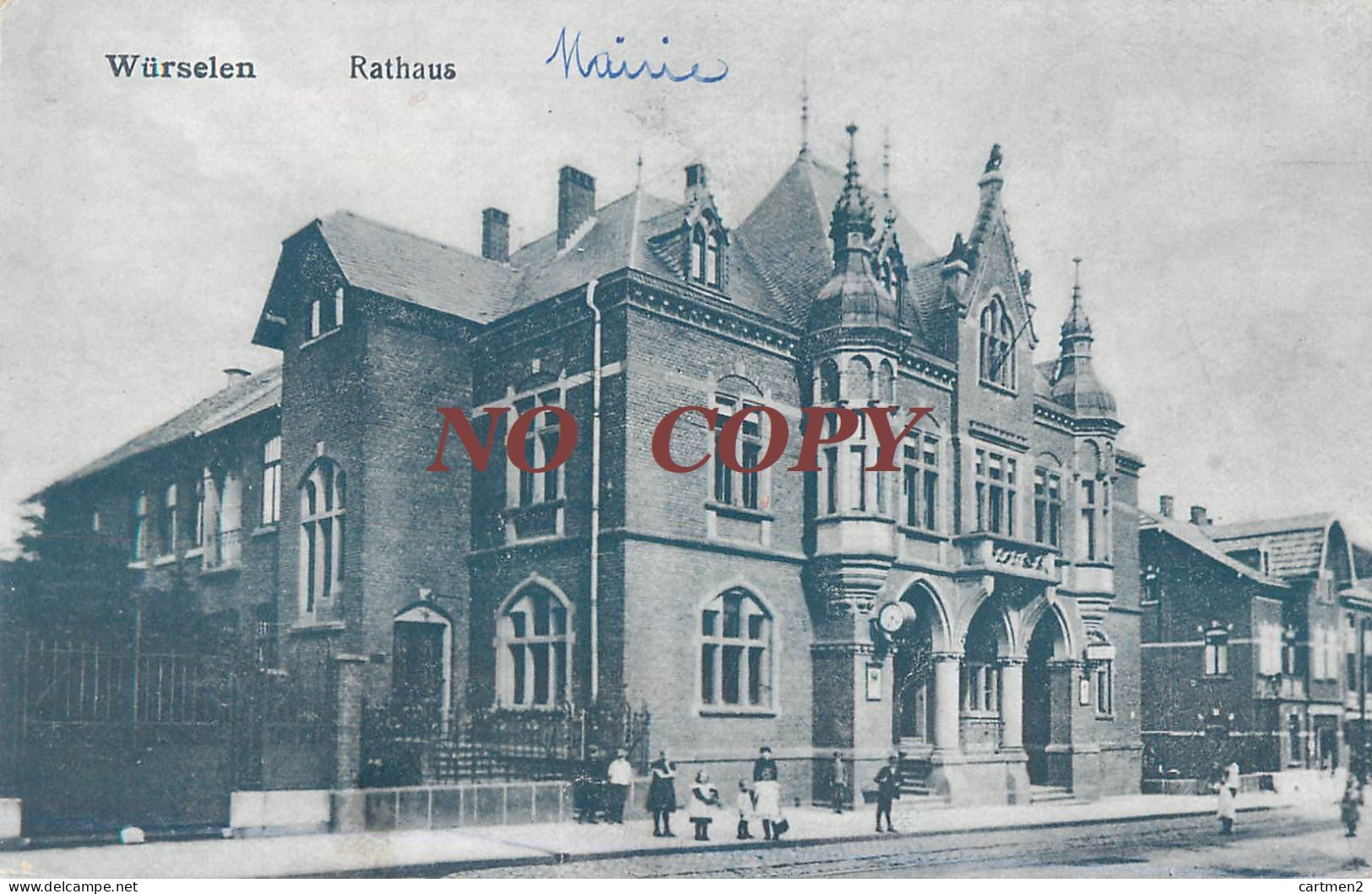 WURSELEN WUERSELEN RATHAUS  ALLEMAGNE DEUTSCHLAND