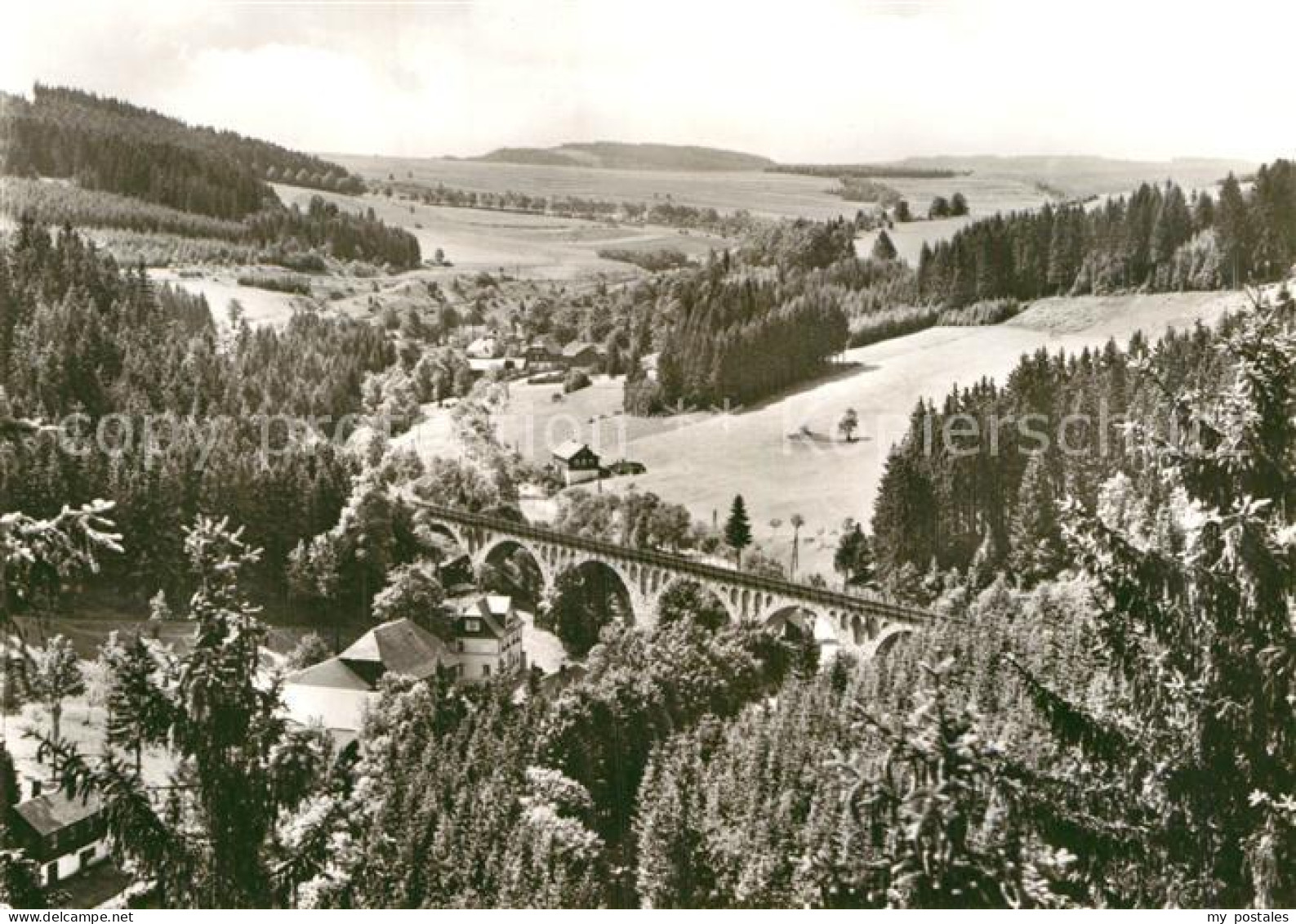 Wurzbach Blick vom Charlottenfels