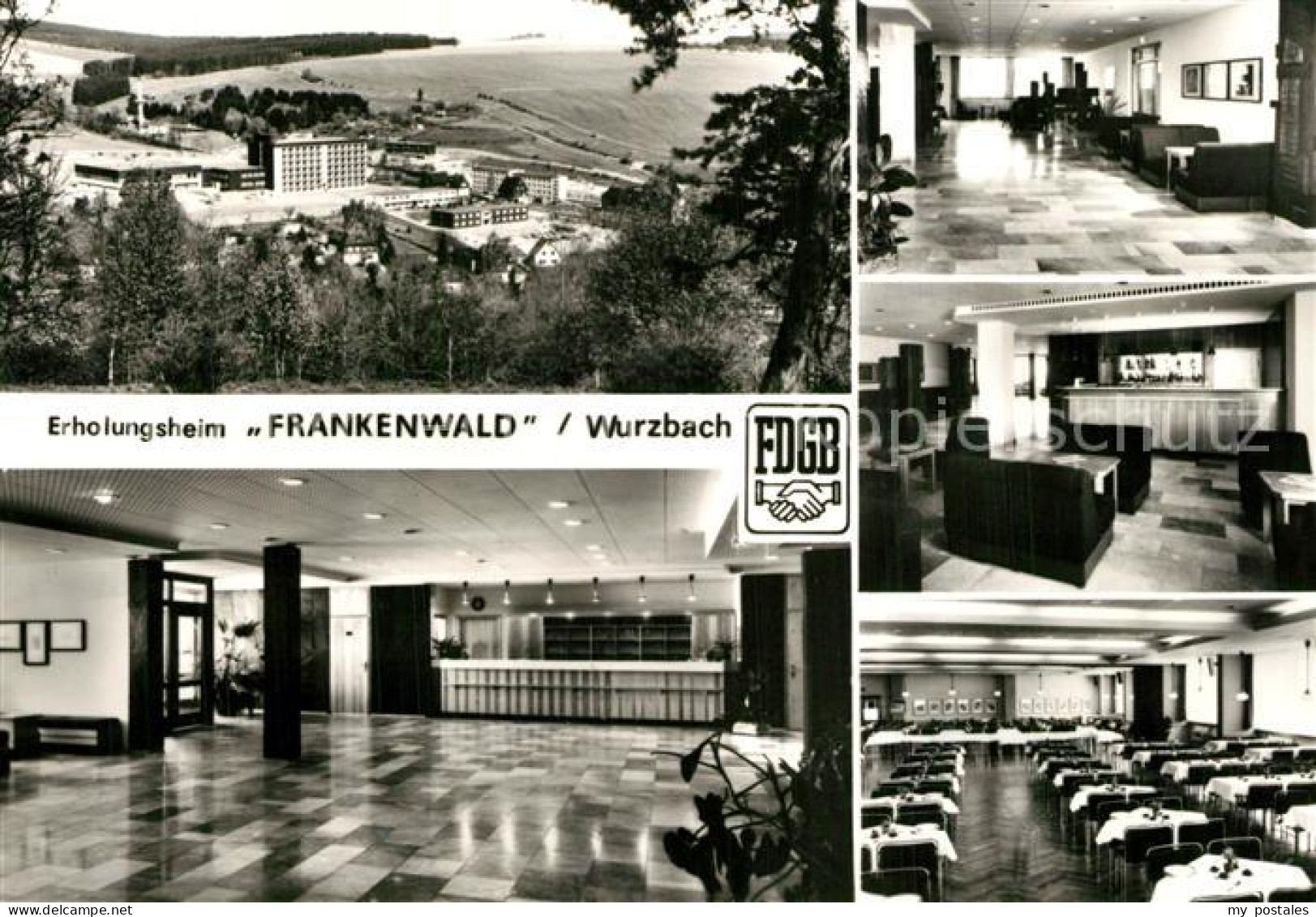 Wurzbach FDGB Erholungsheim Frankenwald