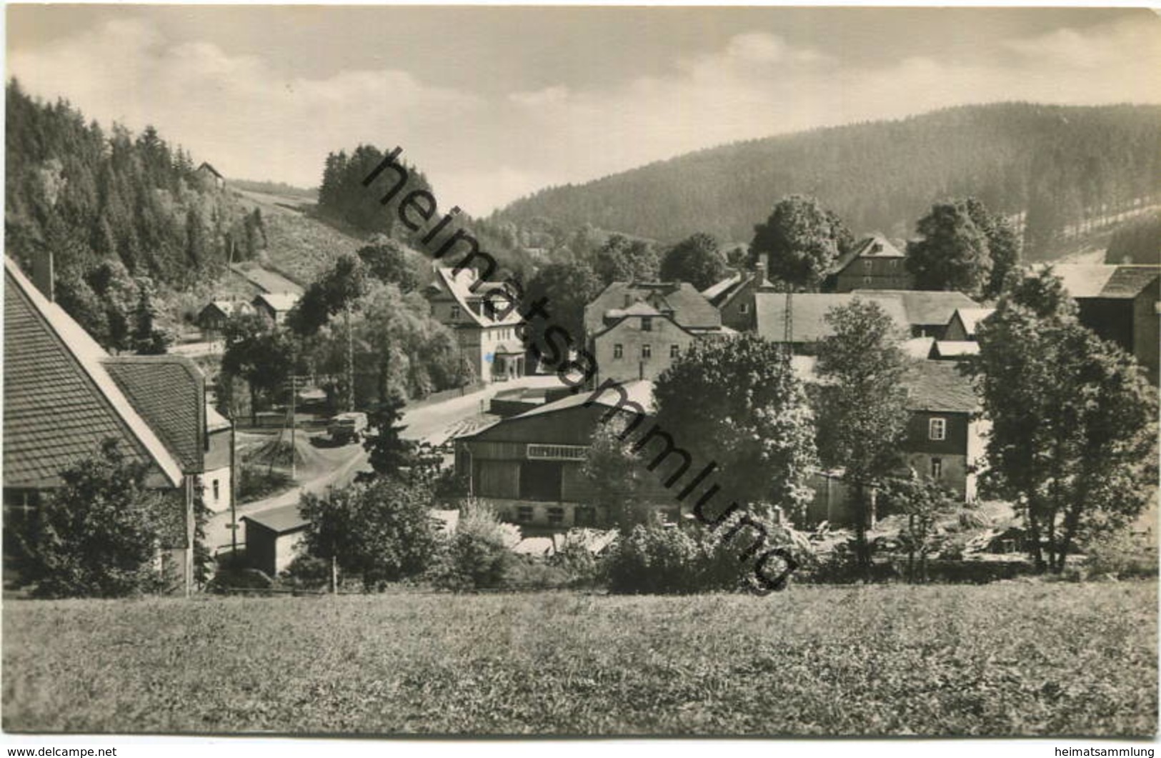 Wurzbach - Foto-AK - Verlag VEB Bild und Heimat Reichenbach gel. 1960