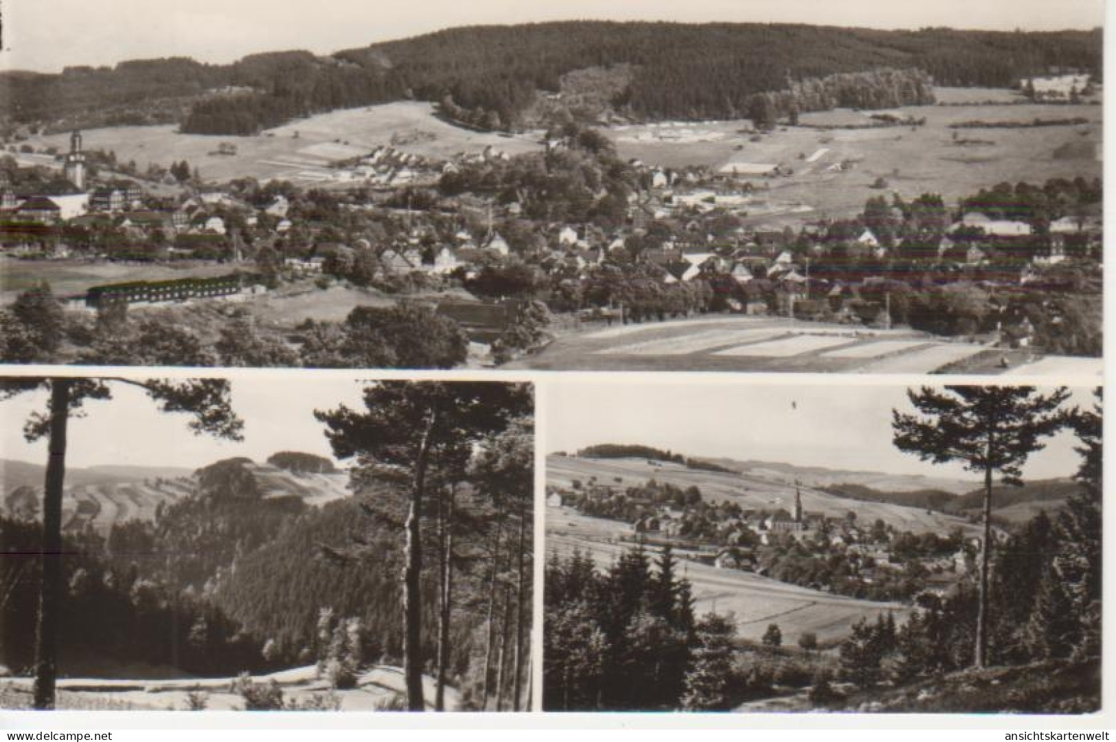 Wurzbach Teilansichten Panorama ngl #96.400