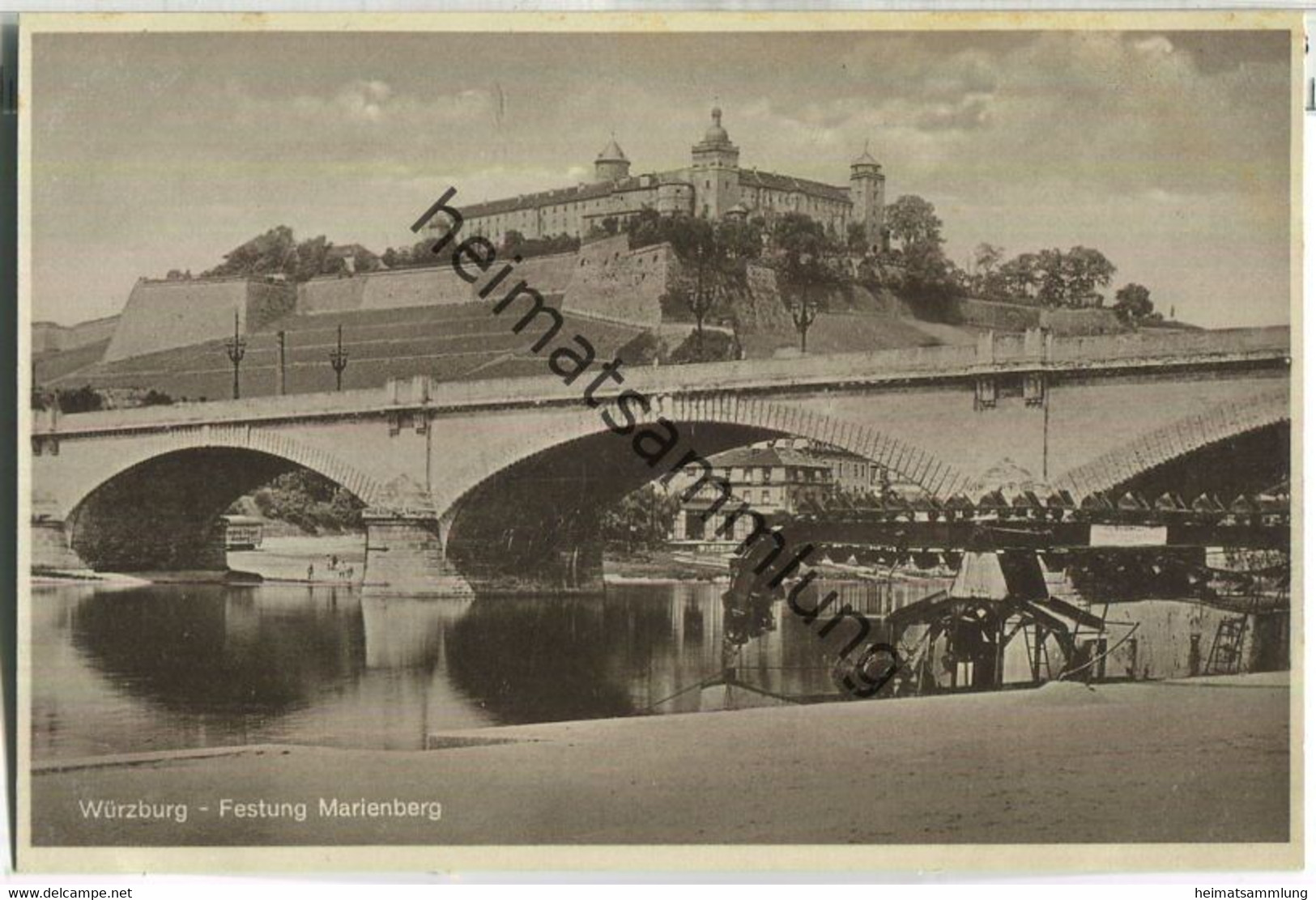 Würzburg - Festung Marienberg - Verlag A. Weber Würzburg