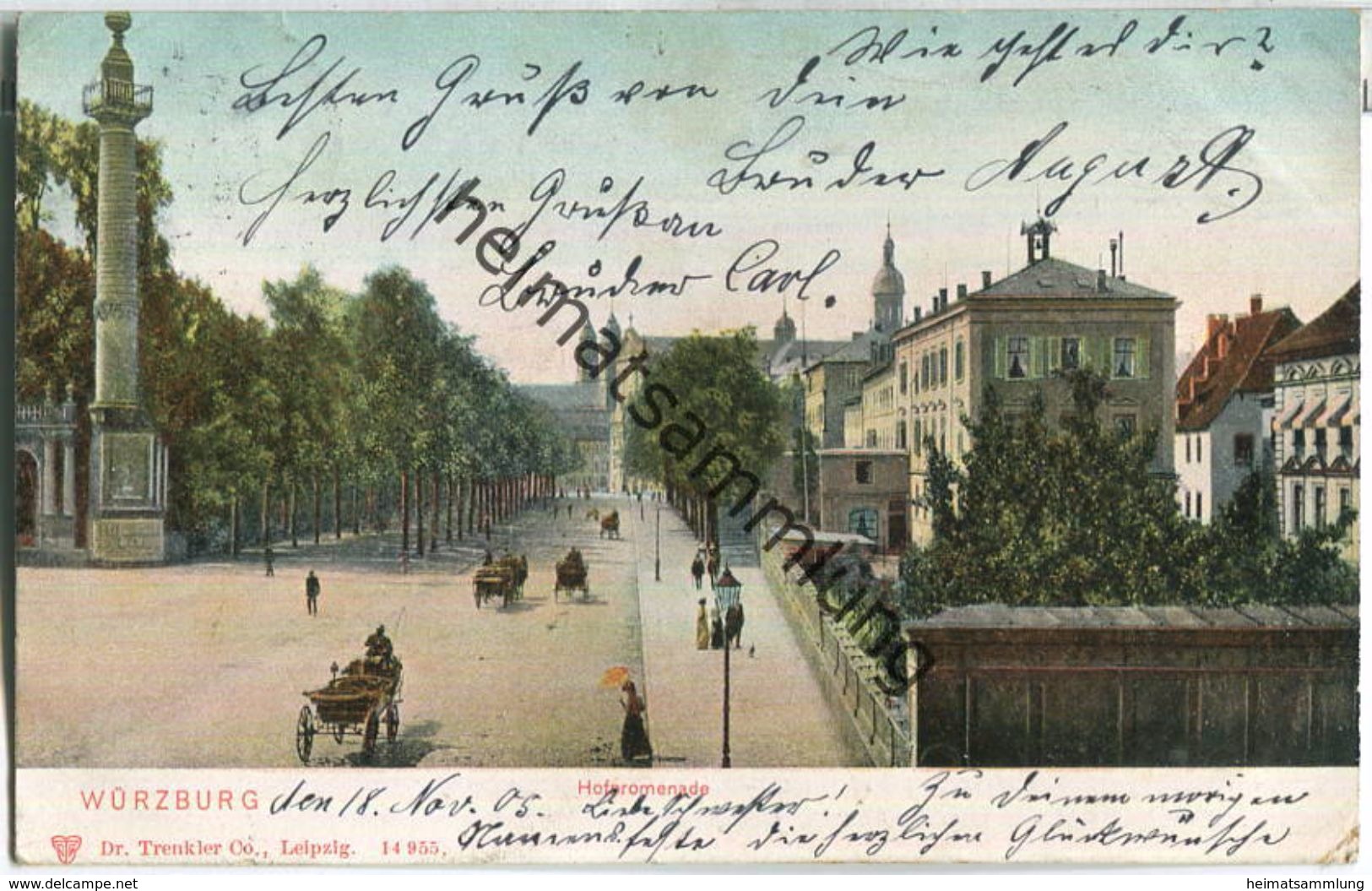 Würzburg - Hofpromenade