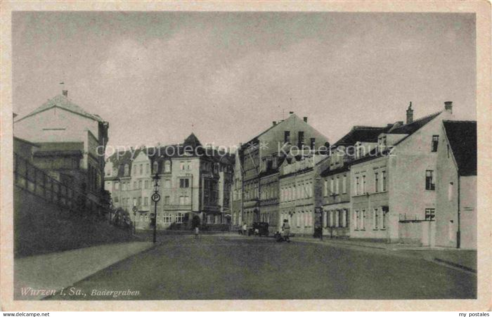 Wurzen Sachsen Badergraben