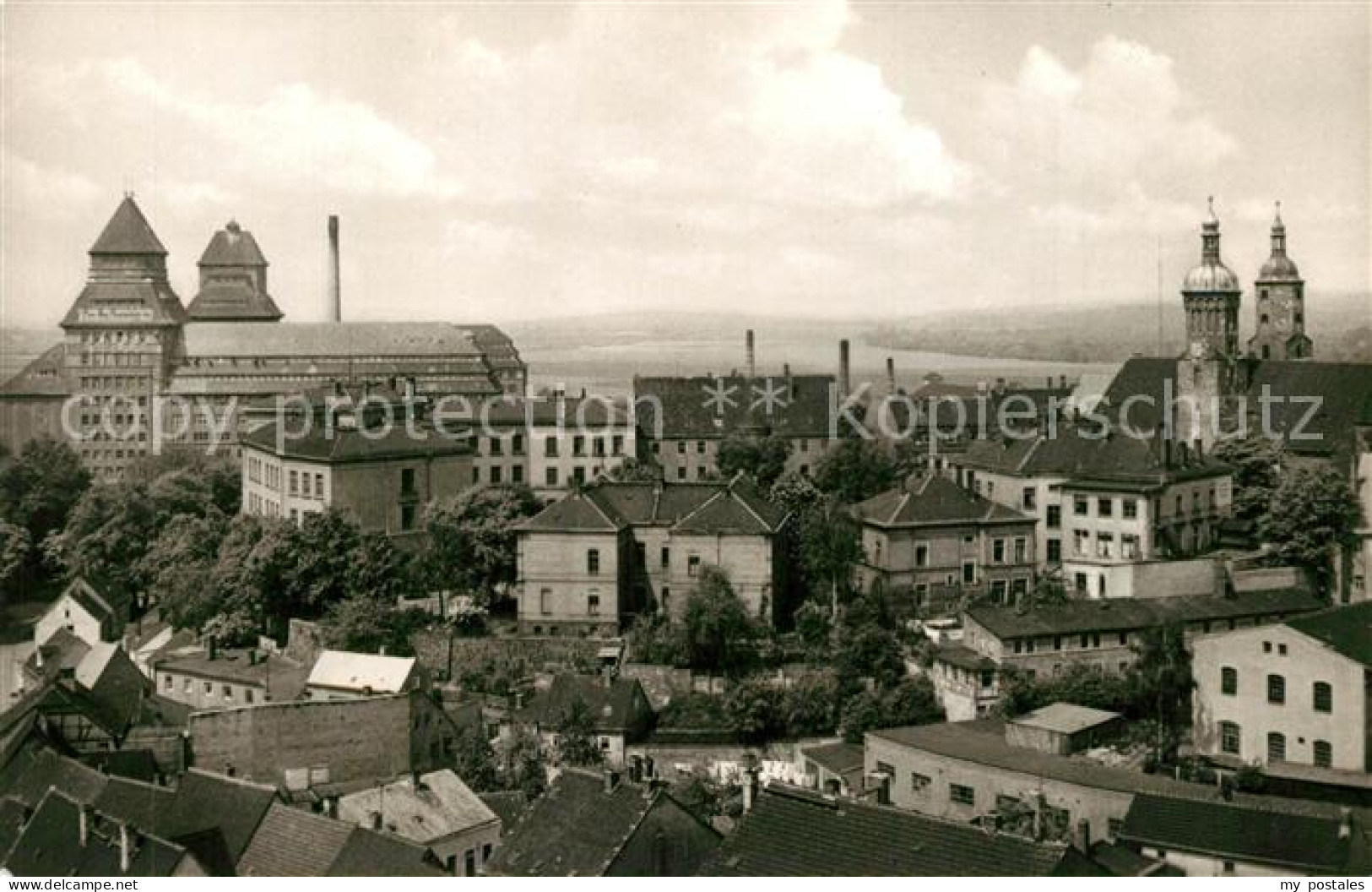 Wurzen Sachsen Kirche Panorama