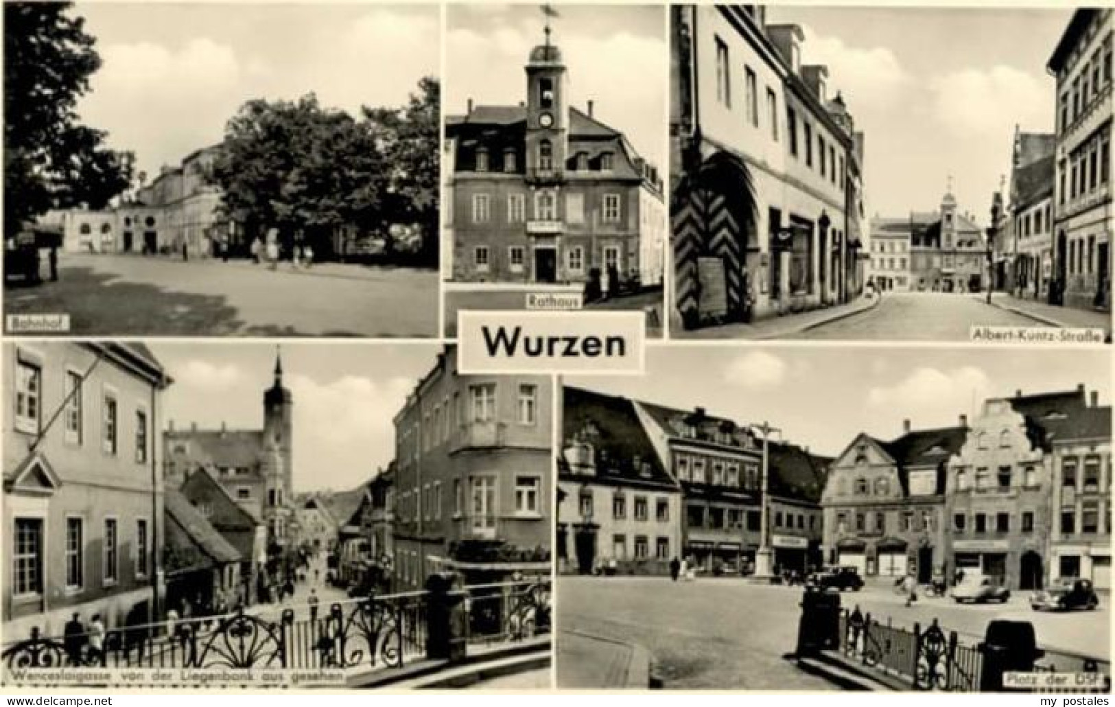 Wurzen Sachsen Wurzen Albert Kuntz Strasse Wenceslaigasse