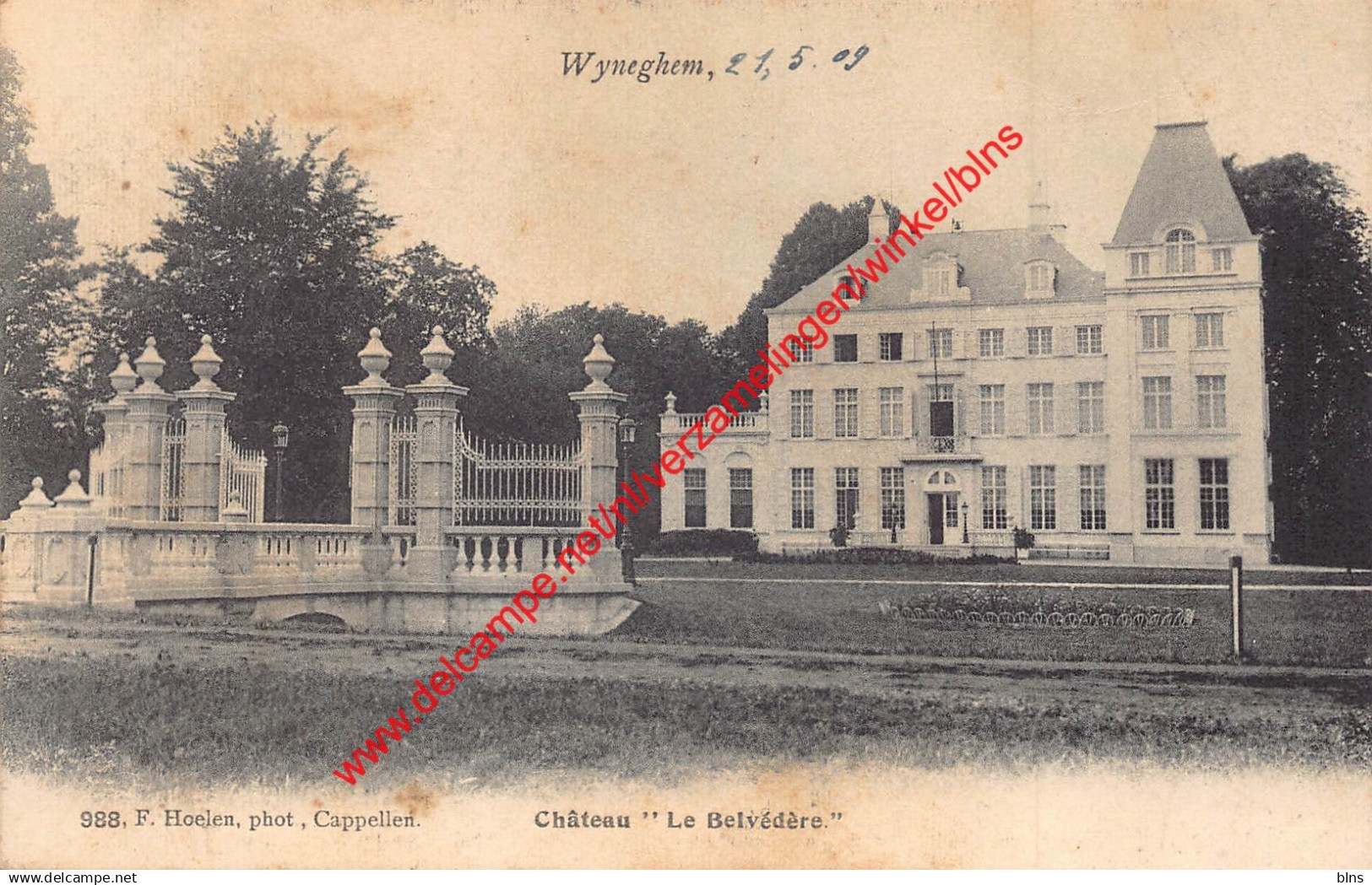 Wyneghem - Château Le Belvédère - F. Hoelen - Wijnegem