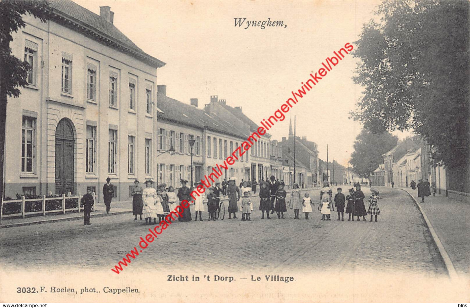 Wyneghem - Zicht in 't Dorp - le Village - F. Hoelen - Wijnegem