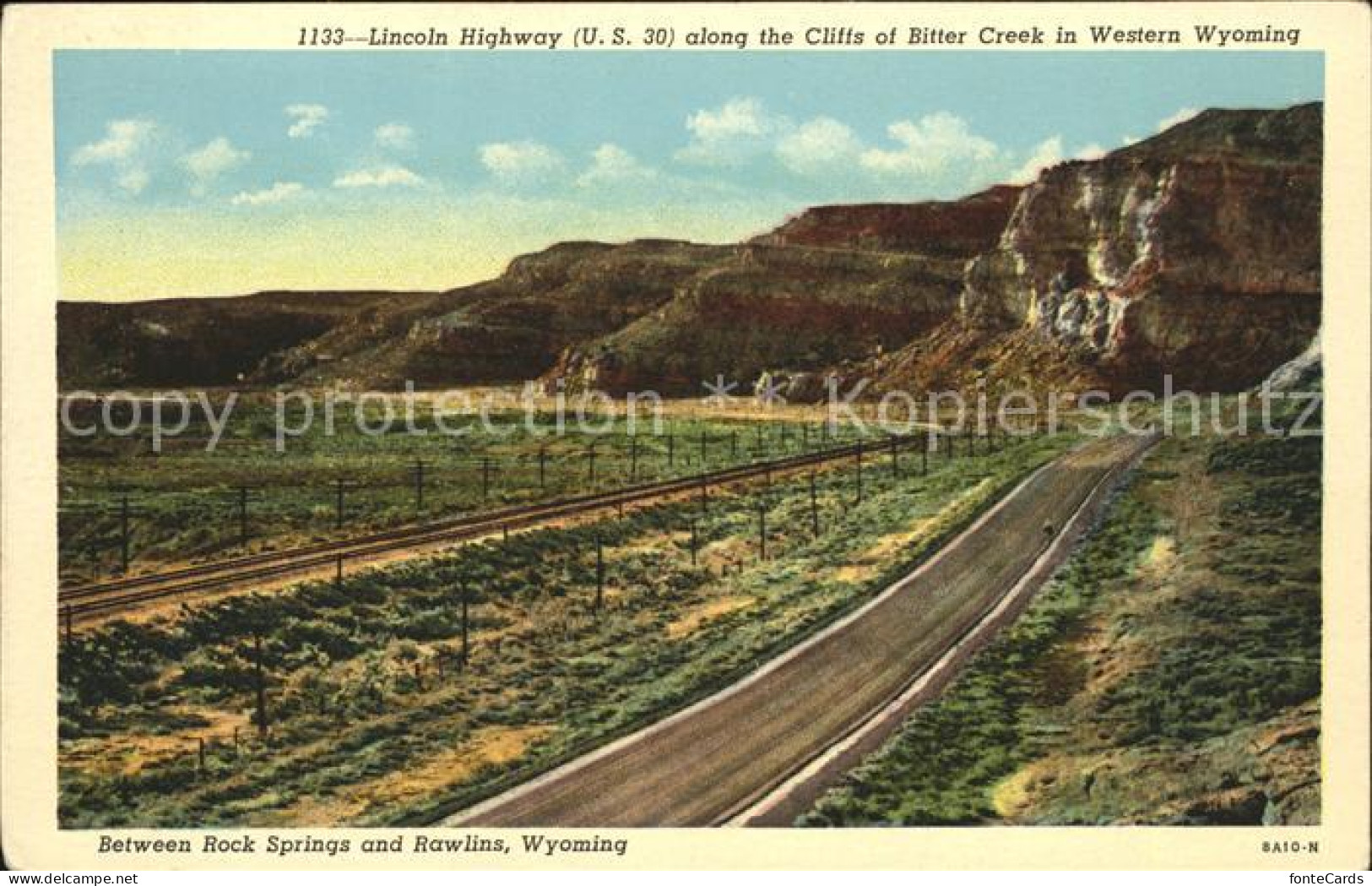 Wyoming West Virginia Between Rock Springs and Rawlins
