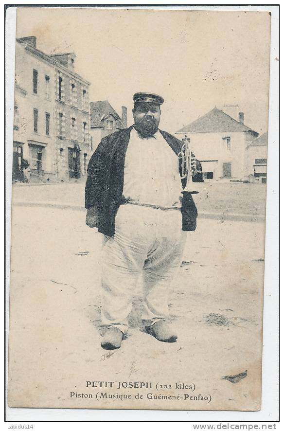 X 200/C P A  GUEMENE PENFAO  (44)  PETIT JOSEPH  202 KILOS  PISTON