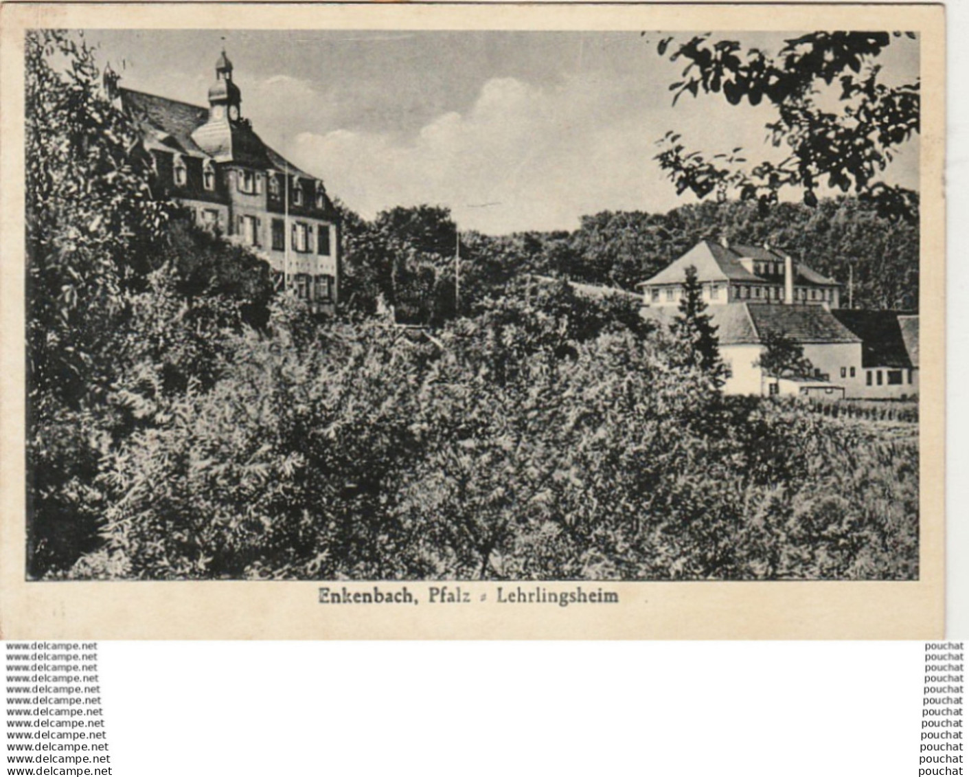 X9- ENKENBACH ,  PFALZ - LEHRLINGSHEIM  - ( 2 SCANS )