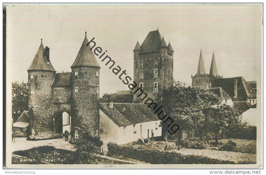 Xanten - Clever Tor - Foto-Ansichtskarte