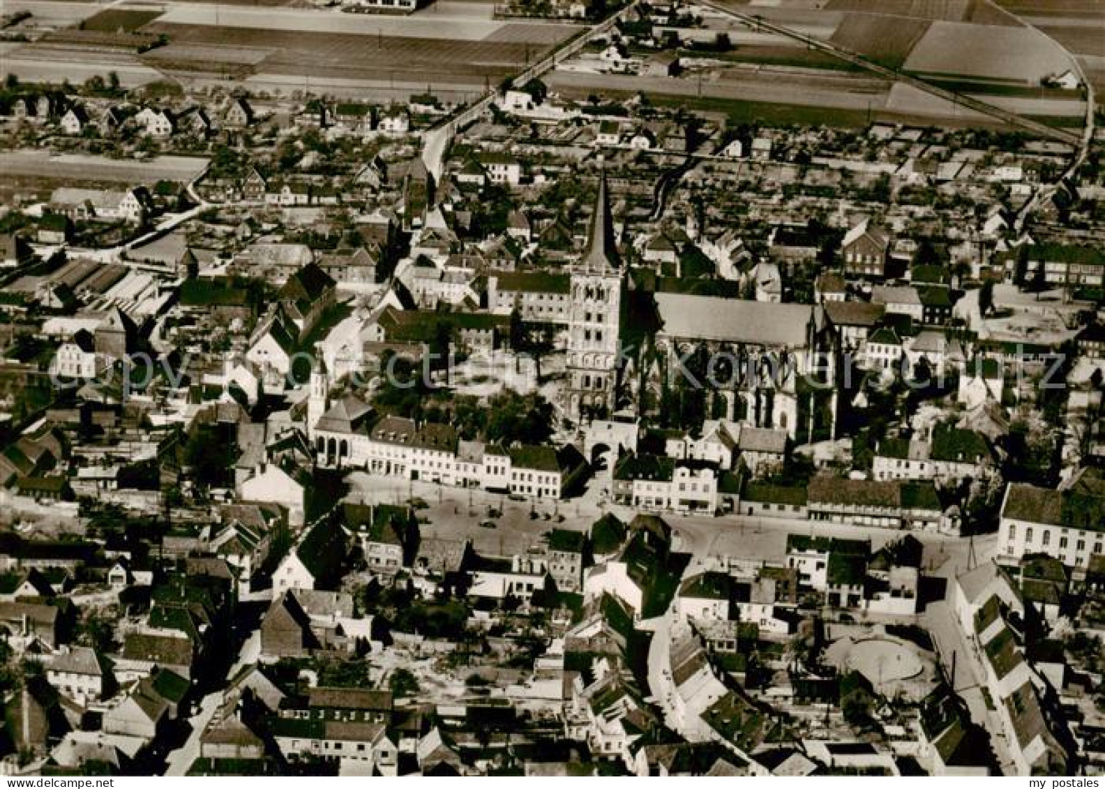 Xanten Fliegeraufnahme