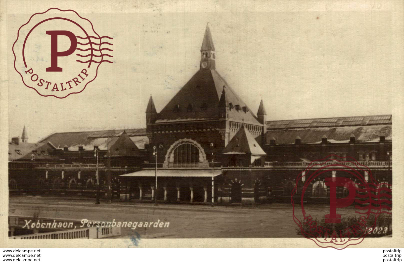 Xobenhaun, Personbanegaarden.  // Dinamarca. Denmark