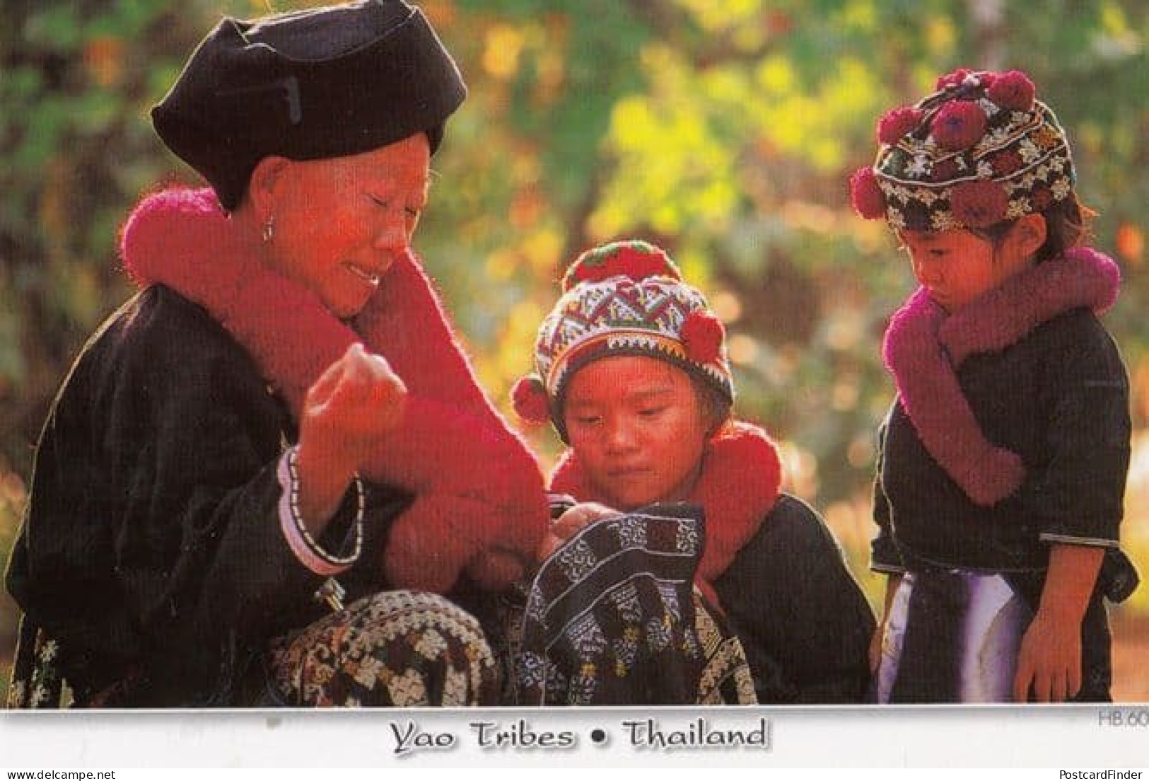 Yao Tribes Thailand Postcard