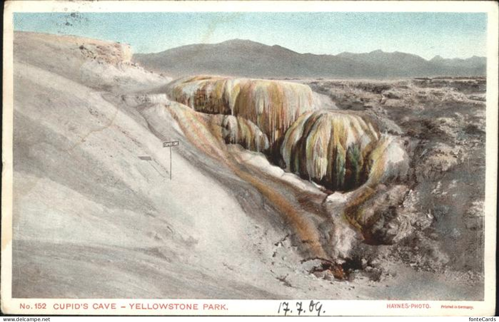 Yellowstone National Park Cupids Cave