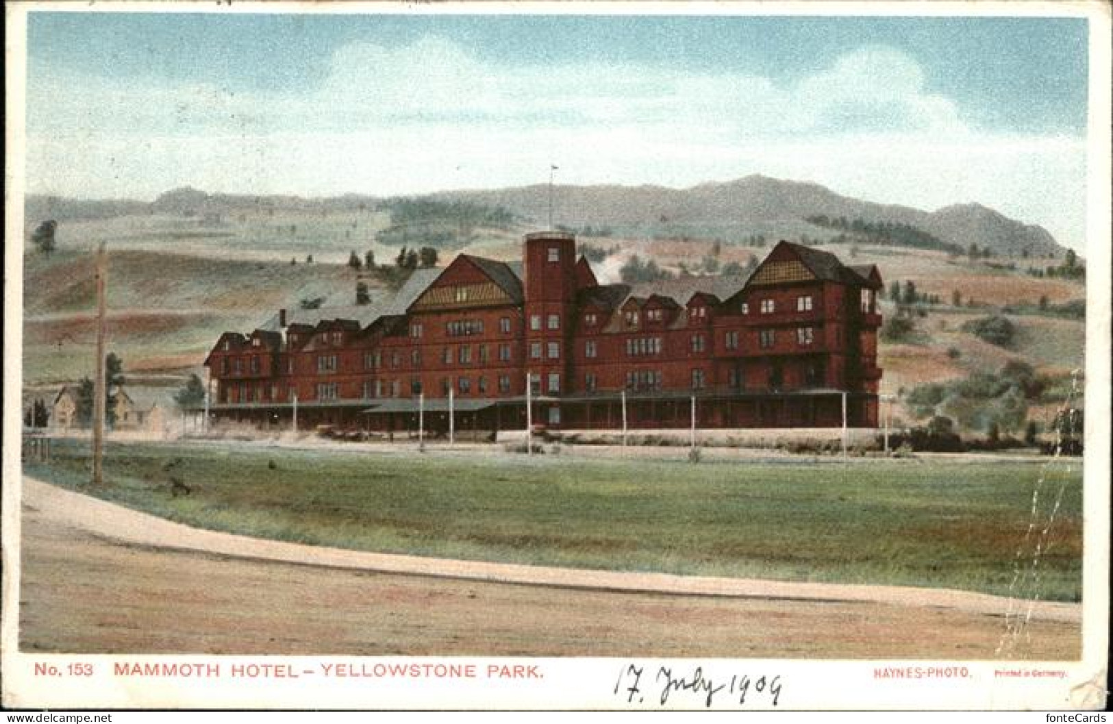 Yellowstone National Park Mammoth Hotel