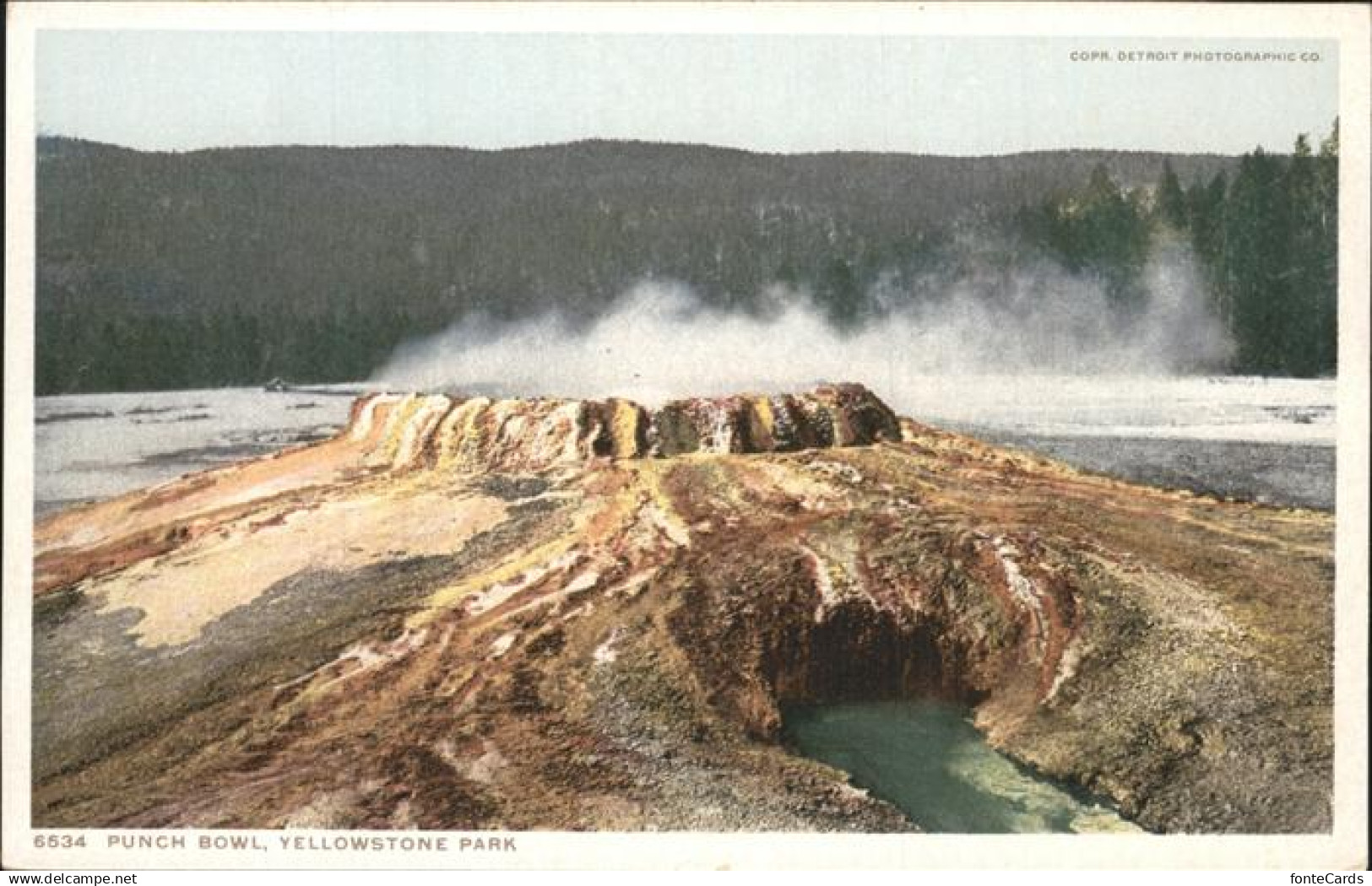Yellowstone National Park Punch Bowl