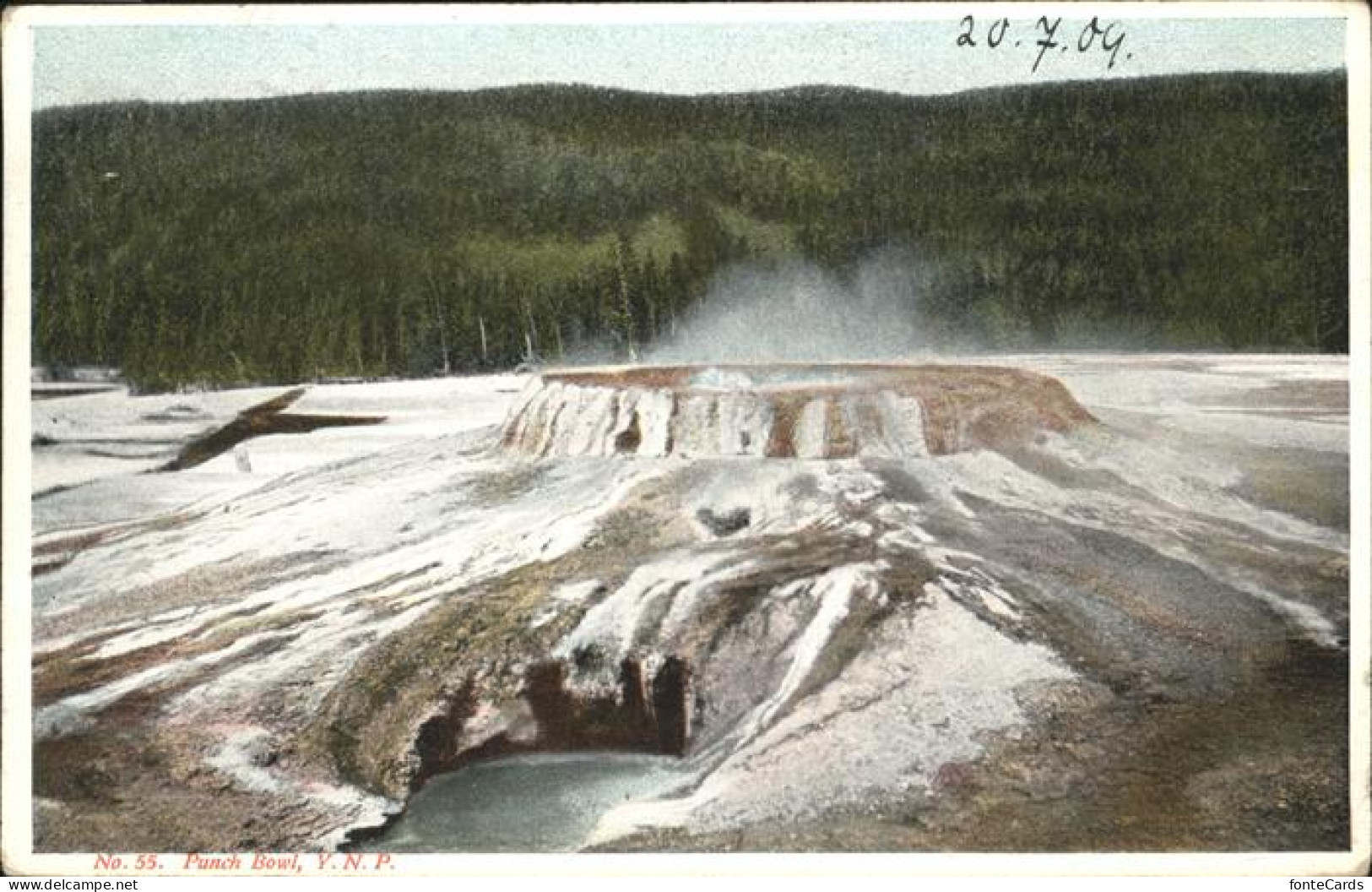 Yellowstone National Park Punch Bowl