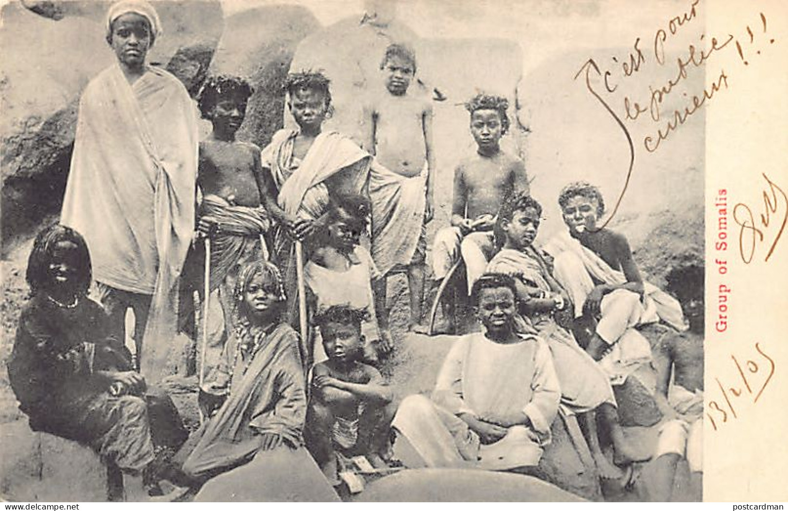 Yemen - ADEN - Group of Somali - Publ. unknown