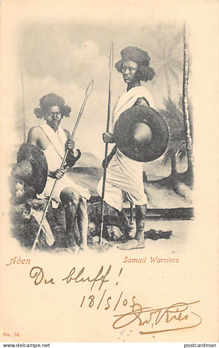 Yemen - ADEN - Somali warriors - Publ. unknown 54