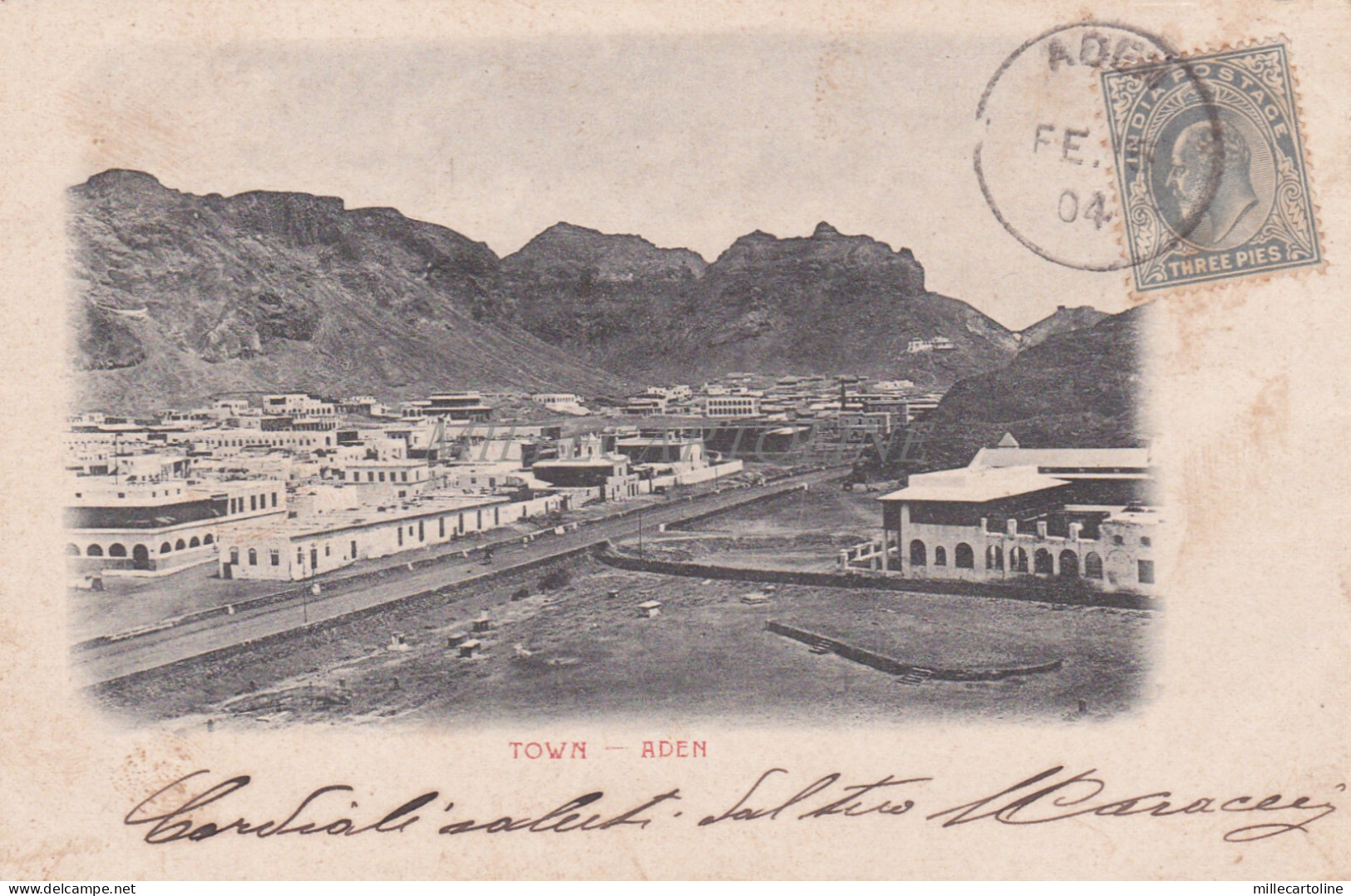 YEMEN - Aden, Town 1904