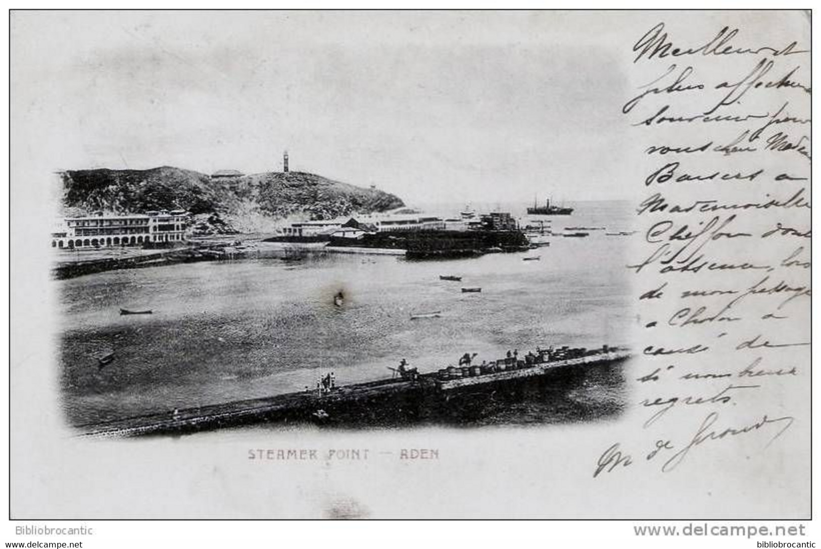 YEMEN /Précursor Card  < ADEN - STEAMER POINT