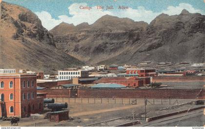 A796 Yemen Aden Camp Jail vintage postcard