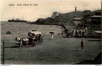 Aden - Post office & club - Jemen