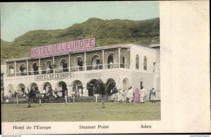 CPA Aden Jemen, Hotel de l'Europe