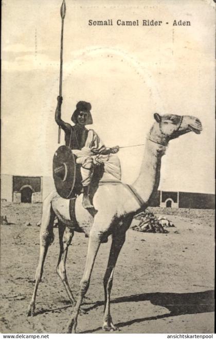 CPA Aden Jemen, Somali-Kamelreiter