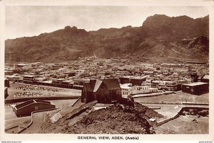Yemen - ADEN - General view - Publ. M. Howard
