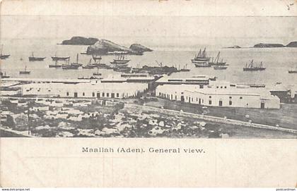 Yemen - ADEN - Ma'alla - General view - Publ. unknown
