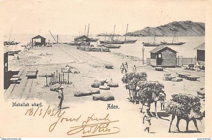 Yemen - ADEN - Mahallah wharf - Publ. unknown