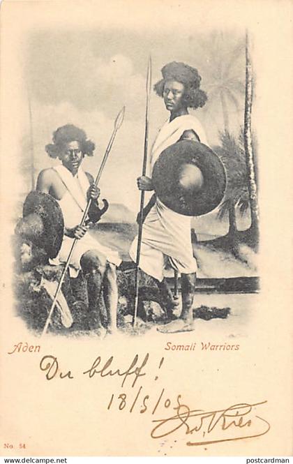 Yemen - ADEN - Somali warriors - Publ. unknown 54
