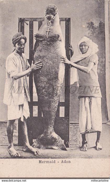 YEMEN - Mermaid, Aden, Postcard