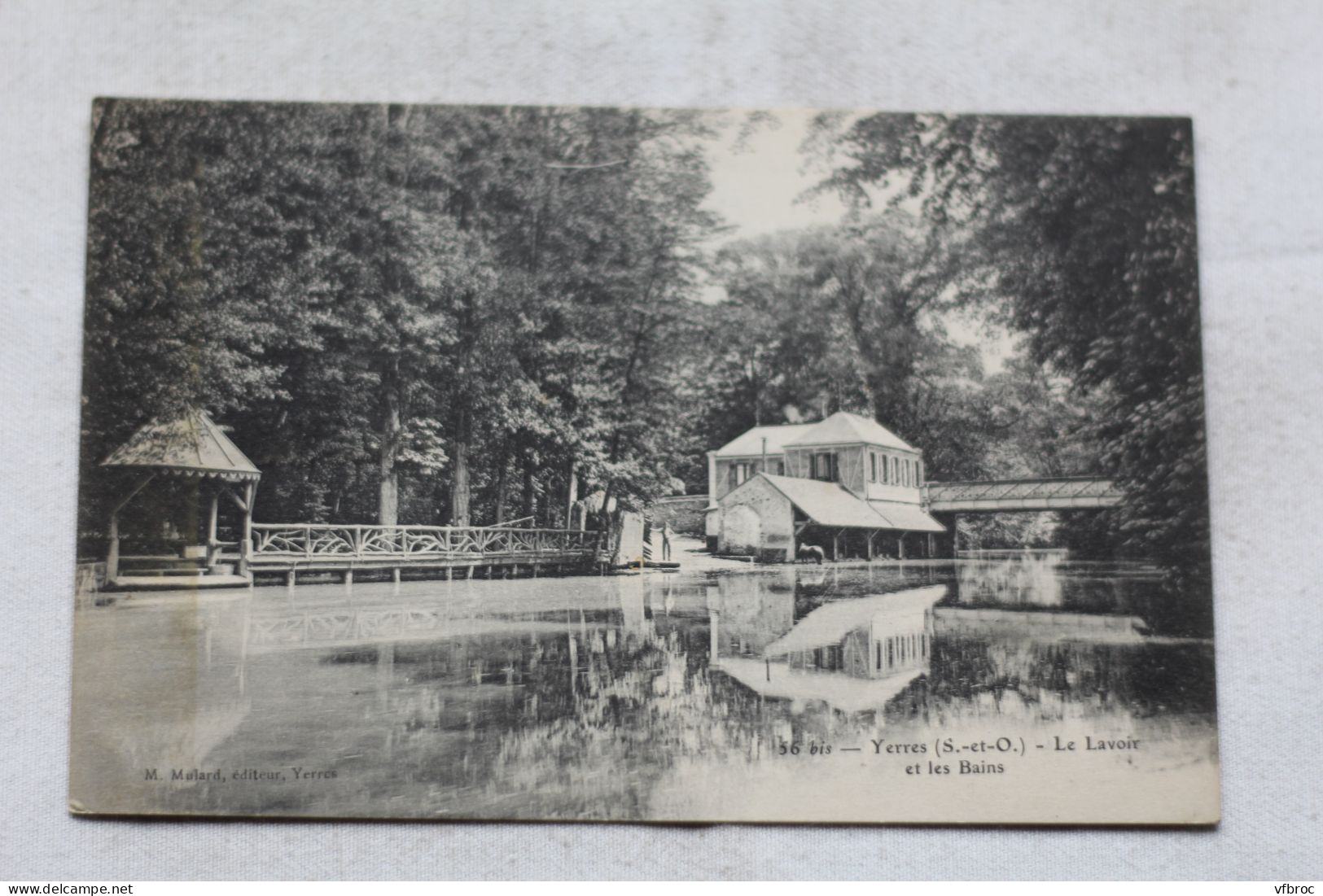 Yerres, le lavoir et les bains, Essonne 91