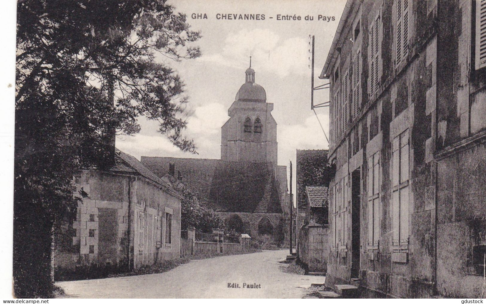 Yonne - ha - Chevannes - Entrée du Pays