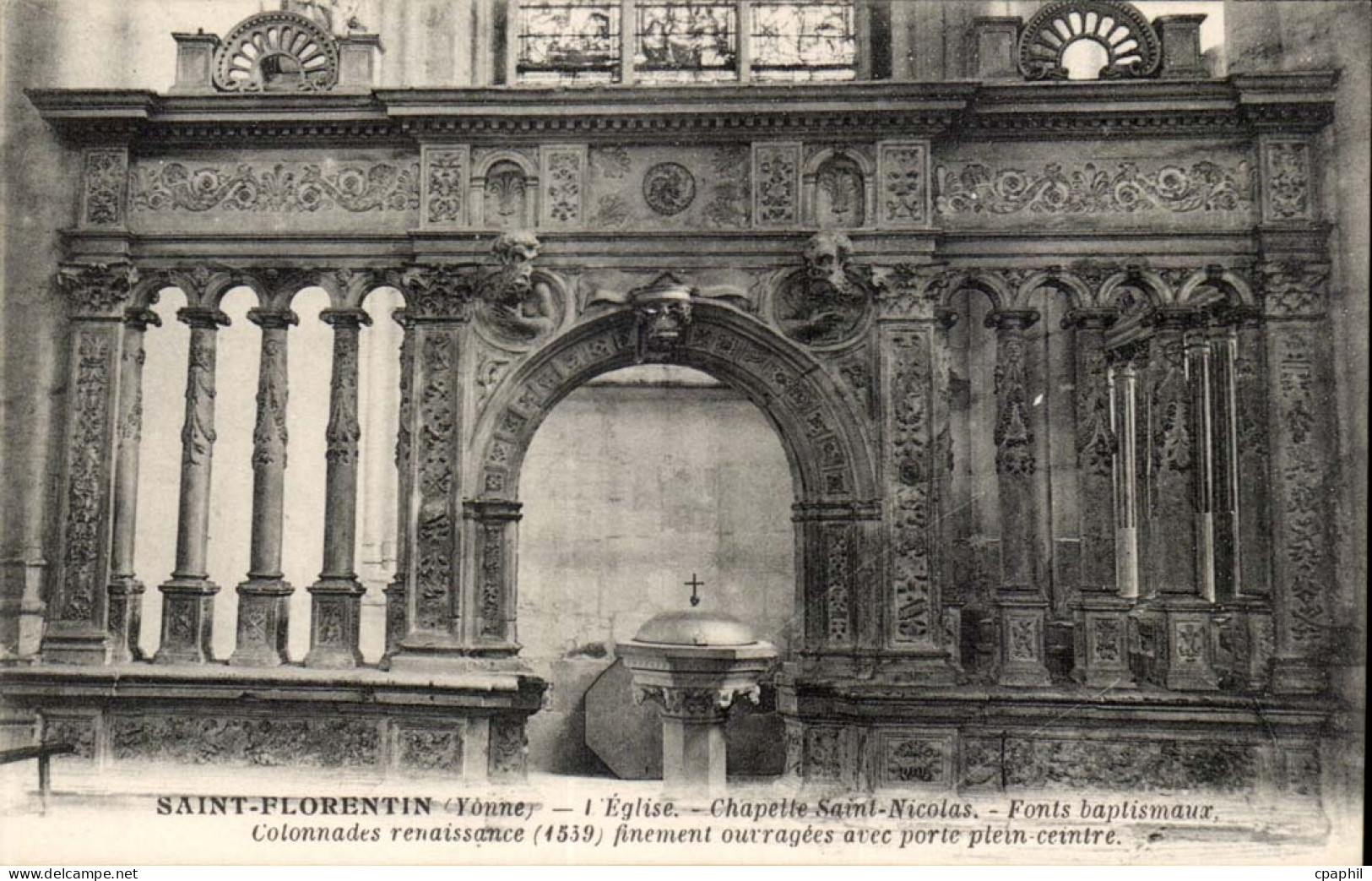 Yonne - Saint Florentin - L'Eglise Saint Nicolas - CPA