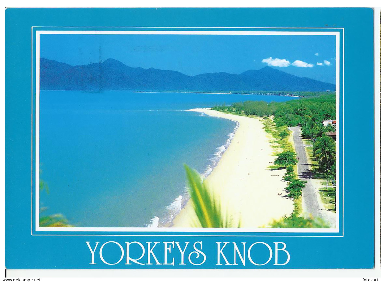 Yorkeys Knob QLD Australia, Vintage PC, Panoramic View of Beach, 1999